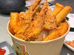 蛙塞全家桶-味之绝热血美蛙鱼火锅(九眼桥店)