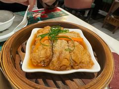 鲍汁腐皮金菇卷-悦得闲广式点心茶楼(蓝鲸世界店)