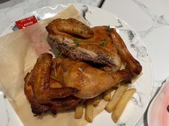 奥尔良烤鸡配薯条-卡朋西餐(乐峰广场店)