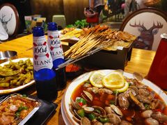 捞汁小海鲜-功夫怪兽·烧烤(珠江路店)