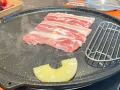 招牌橡果黑猪五花肉-彭妈家•韩国烤肉料理(张杨路店)
