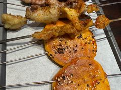 羊肉串-鸭绿江海鲜烧烤大排档(杏林街店)