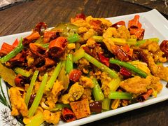 孜然肉筋-粗粮人家·东北菜(洋桥店)