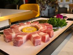 山蒜叶厚猪五花-老板娘的烤肉店(港湾广场店)