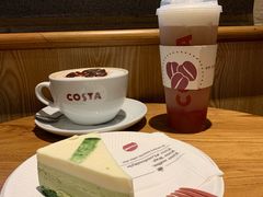 淘桃爆珠奇兰乌龙茶-COSTA COFFEE(岭南天地店)
