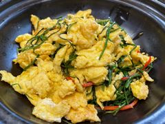 沙葱炒鸡蛋-清真伊香蘭餐厅