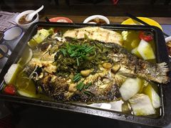 -探鱼·鲜青椒爽麻烤鱼(广州花都来又来店)