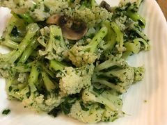 荠菜花菜蘑菇-台北楚楚园馅饼粥(虹桥南丰城店)