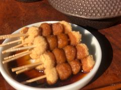 手摇黑糖黄豆糯米小丸子-去茶山