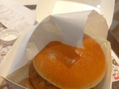 意面芝士汁汁厚作牛肉汉堡-肯德基(坑梓店)