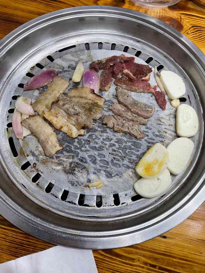 百家兴东北地炉烤肉(江岸区总店)-"新开了一段时间的,东西种类虽然不