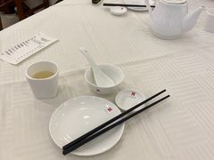 餐具摆设-怡园饭店-餐厅(四望亭店)