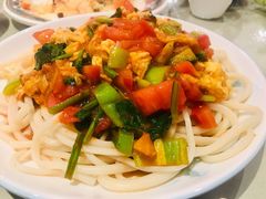 鸡蛋西红柿拉条子-巴依老爷·新疆美食(上城区天城路店)