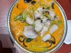 骨汤鱼片鲜蔬锅-喜家德虾仁水饺(开发区万达店)