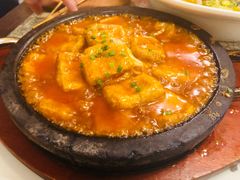石锅包浆豆腐-十二饭点·川菜(北站圆融店)