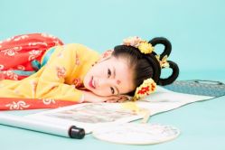-唐小主古装儿童摄影馆·儿童汉服妆造·摄影跟拍
