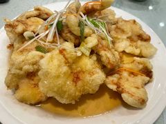 传统锅包肉-黄家饺子东北特色菜馆(湖滨商业街店)