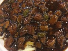 茄子汆面-老回回饺子馆(海洋馆店)