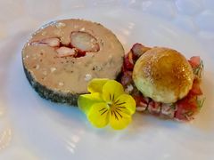 鸭肝龙虾卷-北京古城老院厉晓麟精致菜