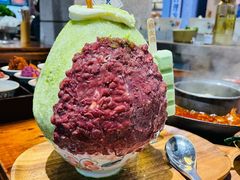 红豆抹茶雪山冰-楠火锅(龙阳广场店)