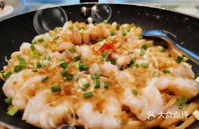 Salted Pork Garlic Shrimp