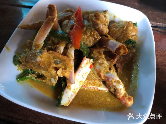 自然餐厅(Phuket)咖喱蟹图片