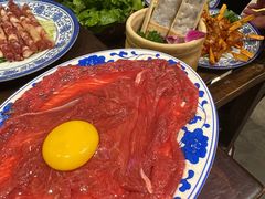 鸡蛋嫩牛肉-萍姐火锅·公路夜市(南京新街口店)