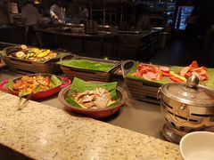 自助取餐区-上海锦江汤臣洲际大酒店壹阶层