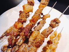 碳烤羊肉串-西街夜油条·麻团包乌饭