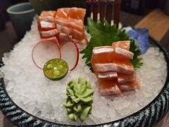 三文鱼腩刺身-炙柒Sekinana·精致日料(合生汇店)