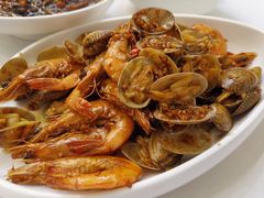 蒜蓉沙蛤基围虾-丰收日·小海鲜·沪上家宴(顾村正大店)