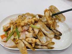 葱姜炒蛏子-新名仕新白玉兰餐厅