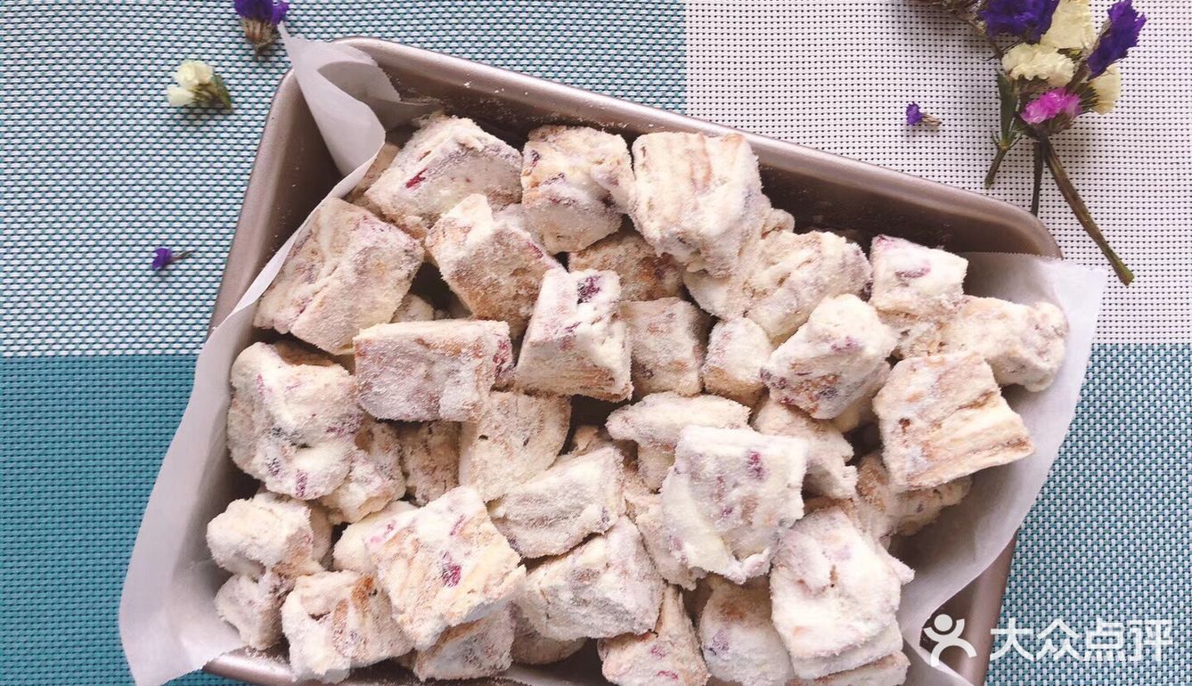 补下上次雪花酥的菜谱吧~