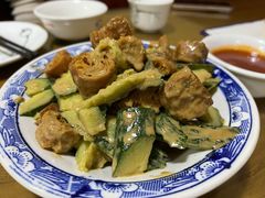 黄瓜拌油条-董立兵烤鸭店(山大路店)