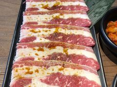 调味猪五花-九田家黑牛烤肉料理(无锡T12店)