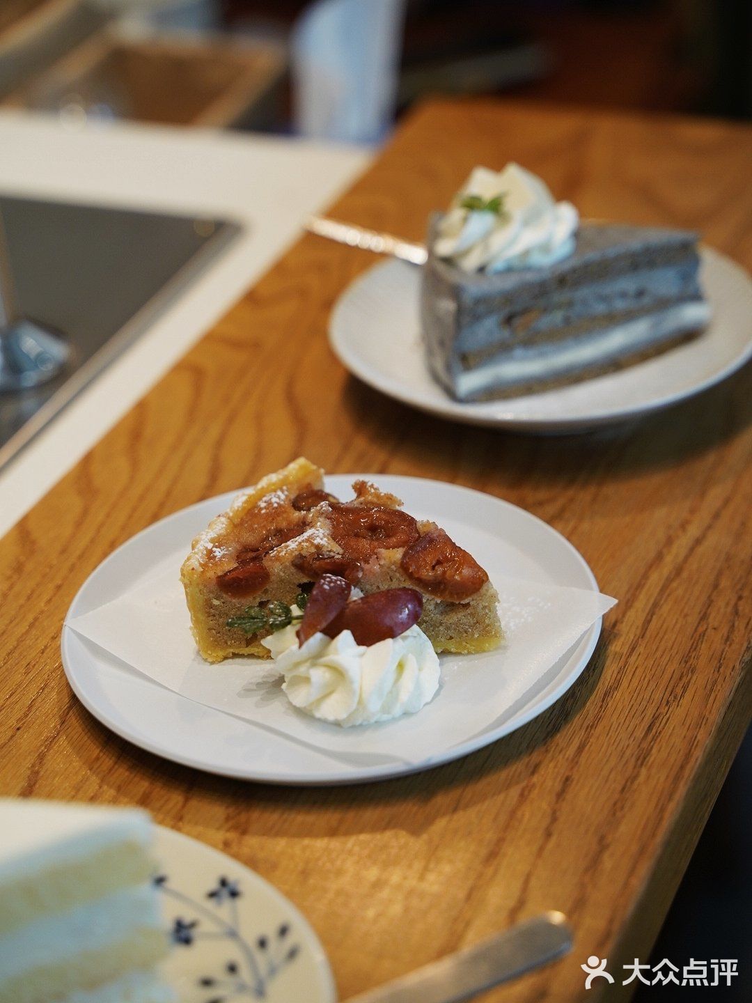 葡萄青提戚风 黑芝麻豆乳红茶戚风