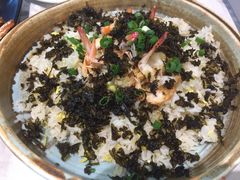 榄菜明虾蒸炒饭-石头咕(葵蓬店)