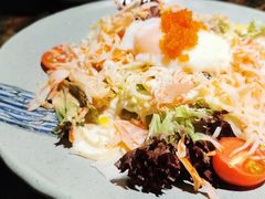 温泉蛋蟹肉沙拉-炙柒Sekinana·精致料理 烧鸟·铁板烧(海上世界店)