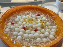 南瓜酒酿小圆子-玫瑰厅上海菜(兴国路店)