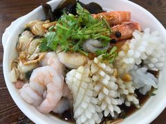 捞汁全家福-叶存利海鲜大馅饺子(海宁路总店)