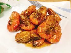 砂锅焗台湾罗氏虾-肥仔顺德菜(龙悦居店)