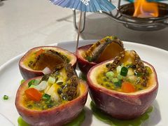 百香果蒸中鲍鱼-79号渔船海鲜饭店(宝安店)