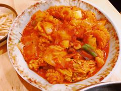 泡菜炒鱿鱼-쌍화점 霜花店·朝鲜族料理(徐家汇店)