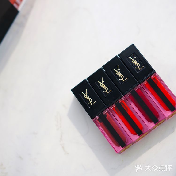 YSL黑管水釉唇彩试个遍