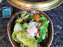 蟹肉酪梨有几嫩叶色拉-老乾杯和牛烧肉(王府中环店)