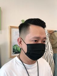 短发-韦恩先生Barbershop英式男士理发馆