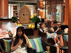 -日落吧·海景咖啡厅·餐酒吧·鸡尾酒·下午茶·乐队表演·浪漫夕阳·三亚文华东方酒店