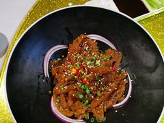 老醋蜇头花-大鸭梨烤鸭(金色漫香店)