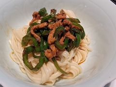 青椒肉丝拌面-湘上湘(米其林餐厅-正大中心总店)