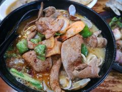 海鲜姜汁猪肝面-台州老六海鲜面馆(上南总店)